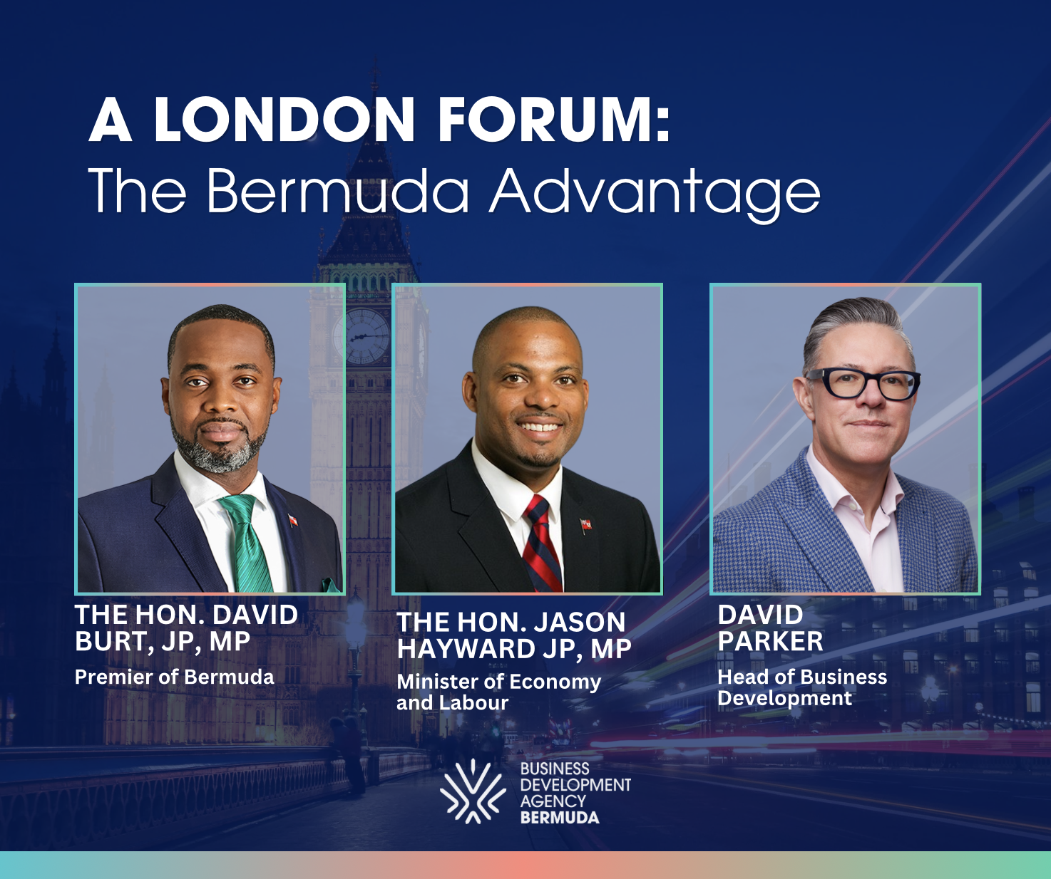 Bermuda Delegation Highlights Momentum in Risk, Private Wealth, and Technology Industries at Forum in London 